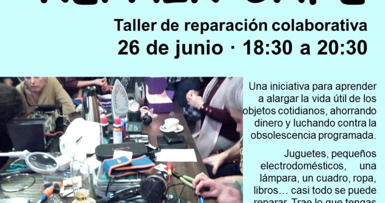Concierto, Repair Café, Día del Trueque – Próximas actividades